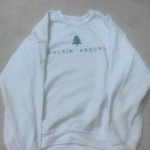 White Christmas sweater